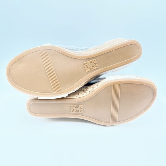 Naturalizer Womens Size 10 Areda Cork Platform Wedges Sandals Heels Shoes NEW - Picture 10 of 16